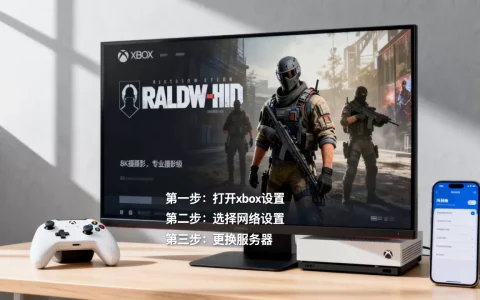 xbox彩虹六号怎么更换服务器，详细步骤在哪里