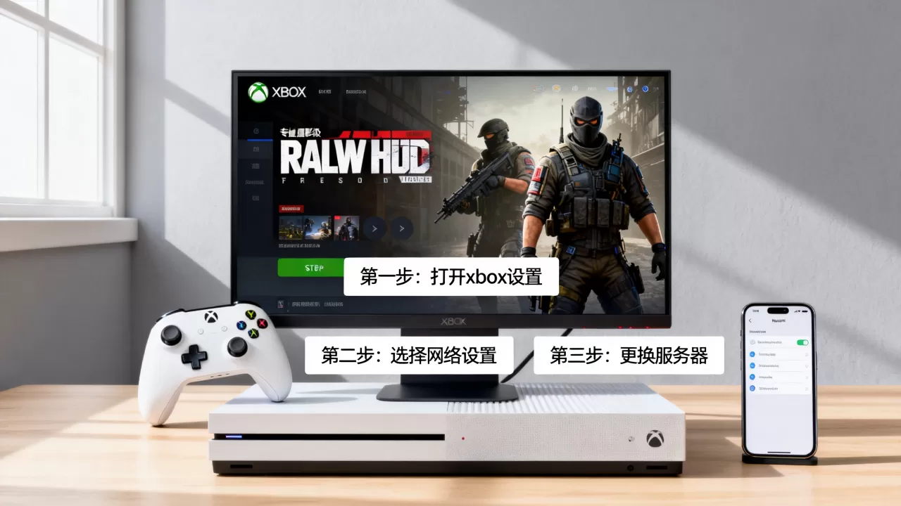 xbox彩虹六号怎么更换服务器,详细步骤在哪里 xbox彩虹六号怎么更换服务器,详细步骤在哪里