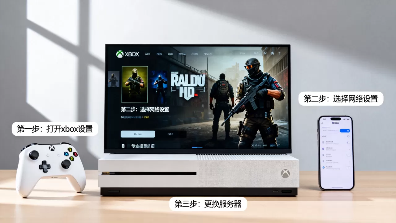 xbox彩虹六号怎么更换服务器,详细步骤在哪里 xbox彩虹六号怎么更换服务器,详细步骤在哪里