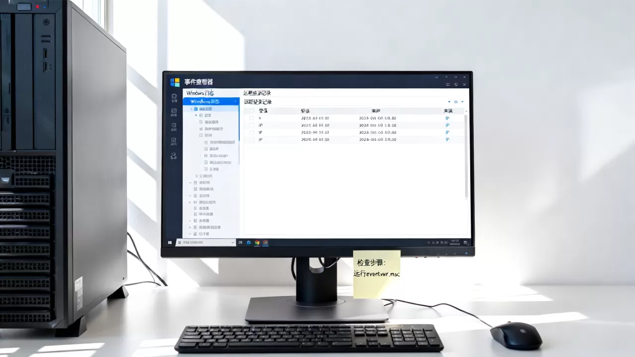 如何检查Windows服务器是否被登录过,远程登录记录在哪看 如何检查Windows服务器是否被登录过,远程登录记录在哪看