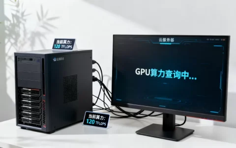 云服务器GPU算力如何查询，有哪些查看方法？