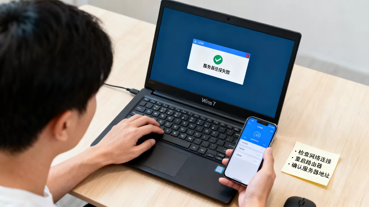 win7打不开服务器失败是什么原因,怎么解决? win7打不开服务器失败是什么原因,怎么解决?