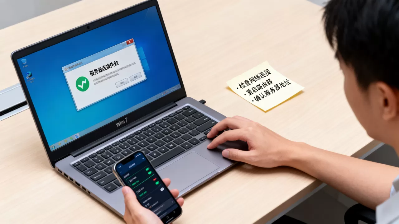 win7打不开服务器失败是什么原因,怎么解决? win7打不开服务器失败是什么原因,怎么解决?