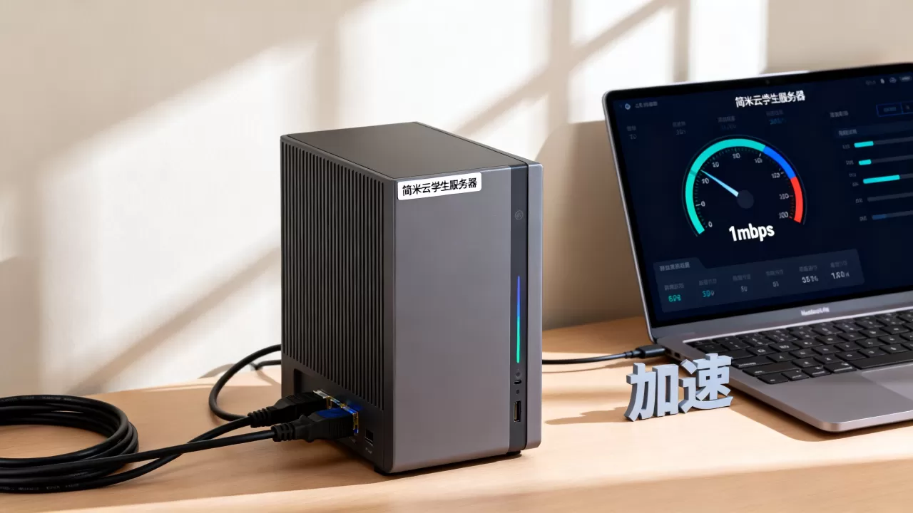 简米云学生服务器网速为何只有1mbps,可以加速吗? 简米云学生服务器网速为何只有1mbps,可以加速吗?