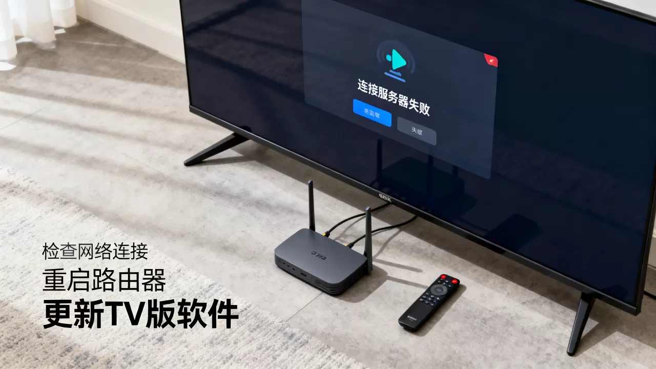 爱奇艺TV版连不上服务器咋办,为什么一直连接失败 爱奇艺TV版连不上服务器咋办,为什么一直连接失败
