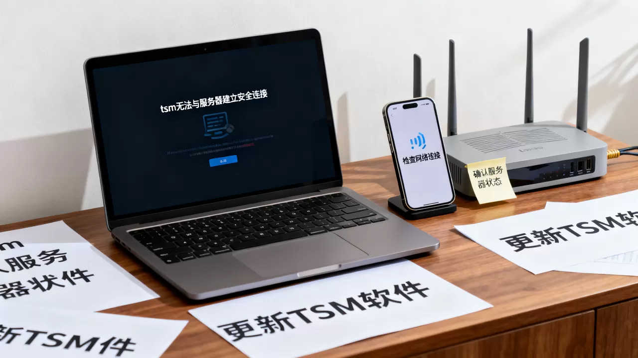 tsm无法与服务器建立安全连接怎么办,是什么原因 tsm无法与服务器建立安全连接怎么办,是什么原因