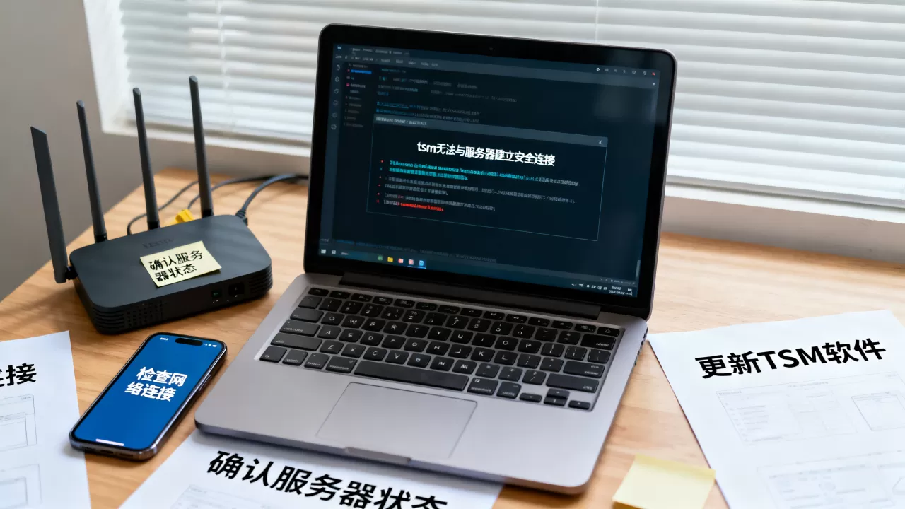 tsm无法与服务器建立安全连接怎么办,是什么原因 tsm无法与服务器建立安全连接怎么办,是什么原因