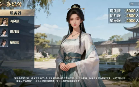 熹妃传有哪些服务器，哪个服务器人最多？