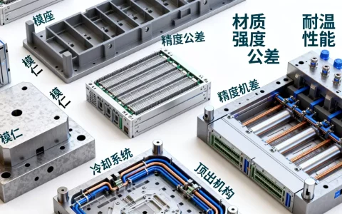 服务器注塑模具都包含哪些部件，选购要注意什么