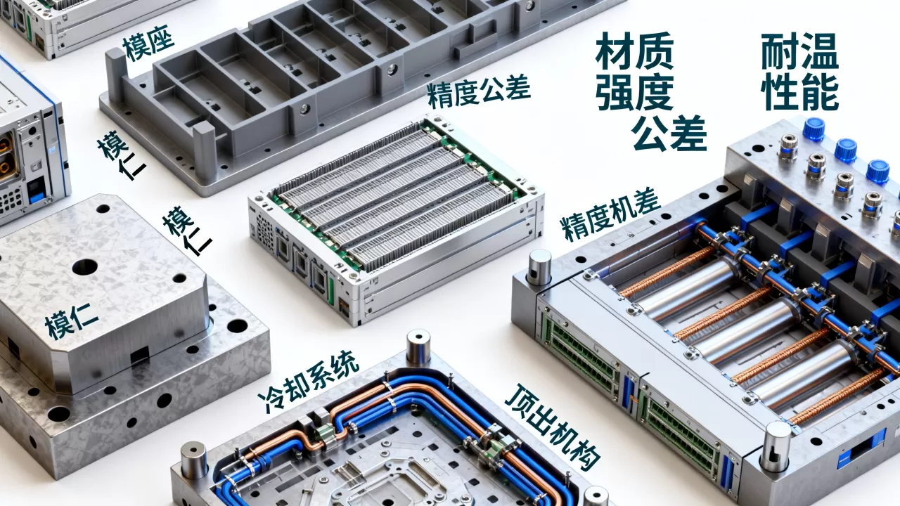 服务器注塑模具都包含哪些部件,选购要注意什么 服务器注塑模具都包含哪些部件,选购要注意什么