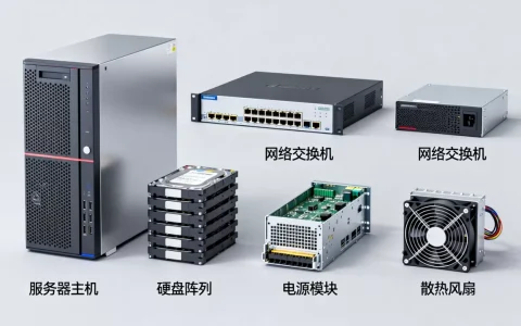 服务器端到底包含哪些东西，服务器端有哪些常见组件？