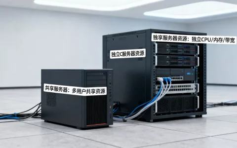 独享服务器资源具体有哪些，独享服务器和共享服务器区别是什么？