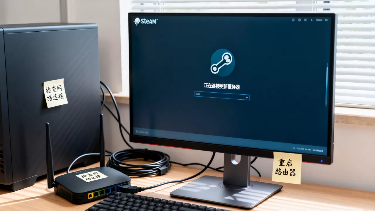 为什么Steam更新服务器老是连接不上,怎么解决? 为什么Steam更新服务器老是连接不上,怎么解决?