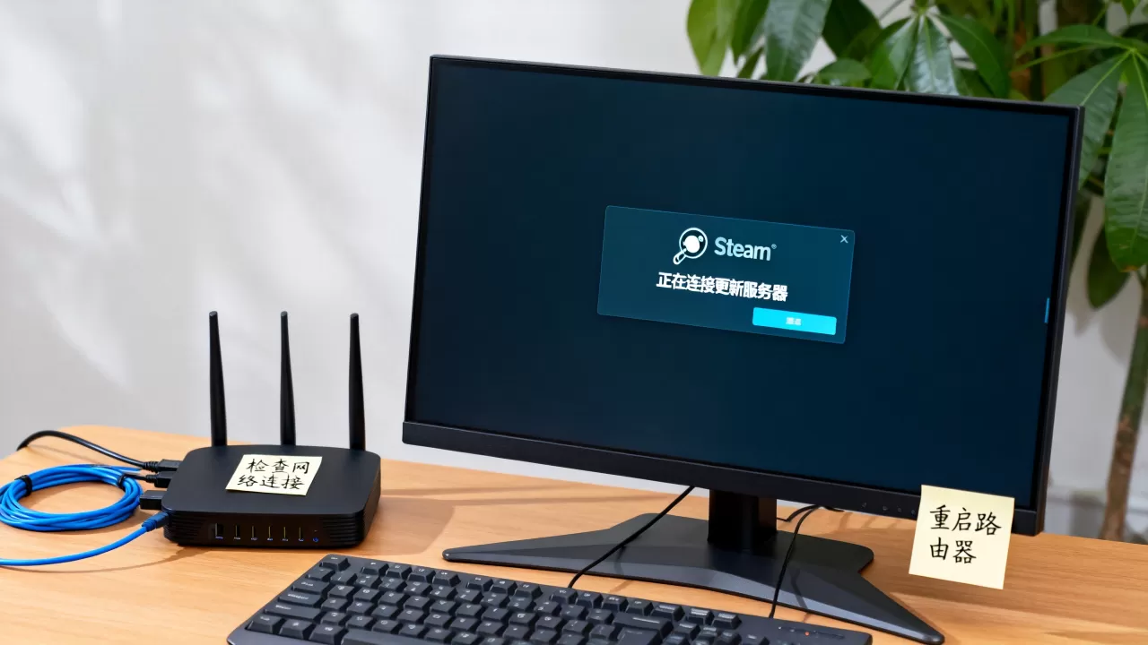 为什么Steam更新服务器老是连接不上,怎么解决? 为什么Steam更新服务器老是连接不上,怎么解决?