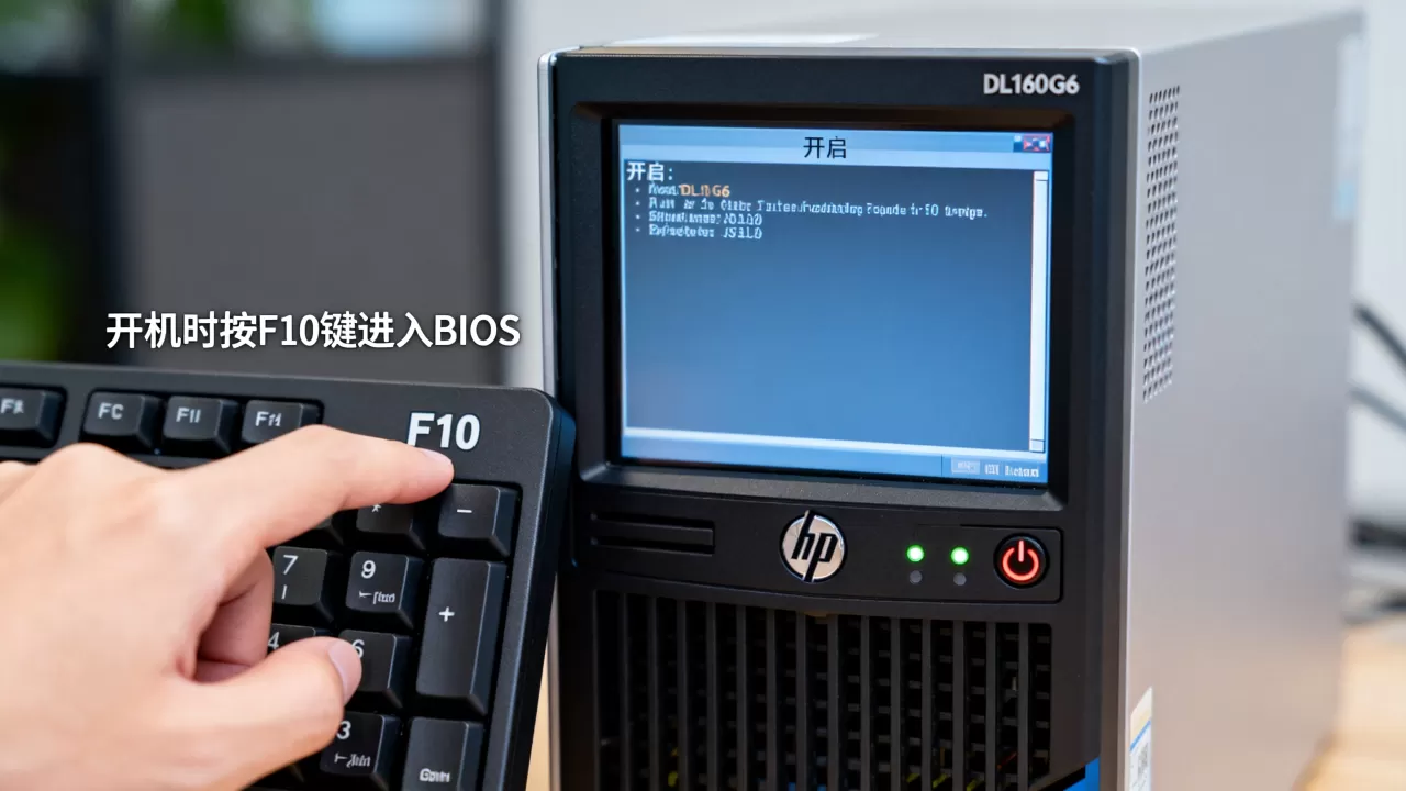 惠普DL160G6如何进BIOS?,开机按哪个键进BIOS? 惠普DL160G6如何进BIOS?,开机按哪个键进BIOS?