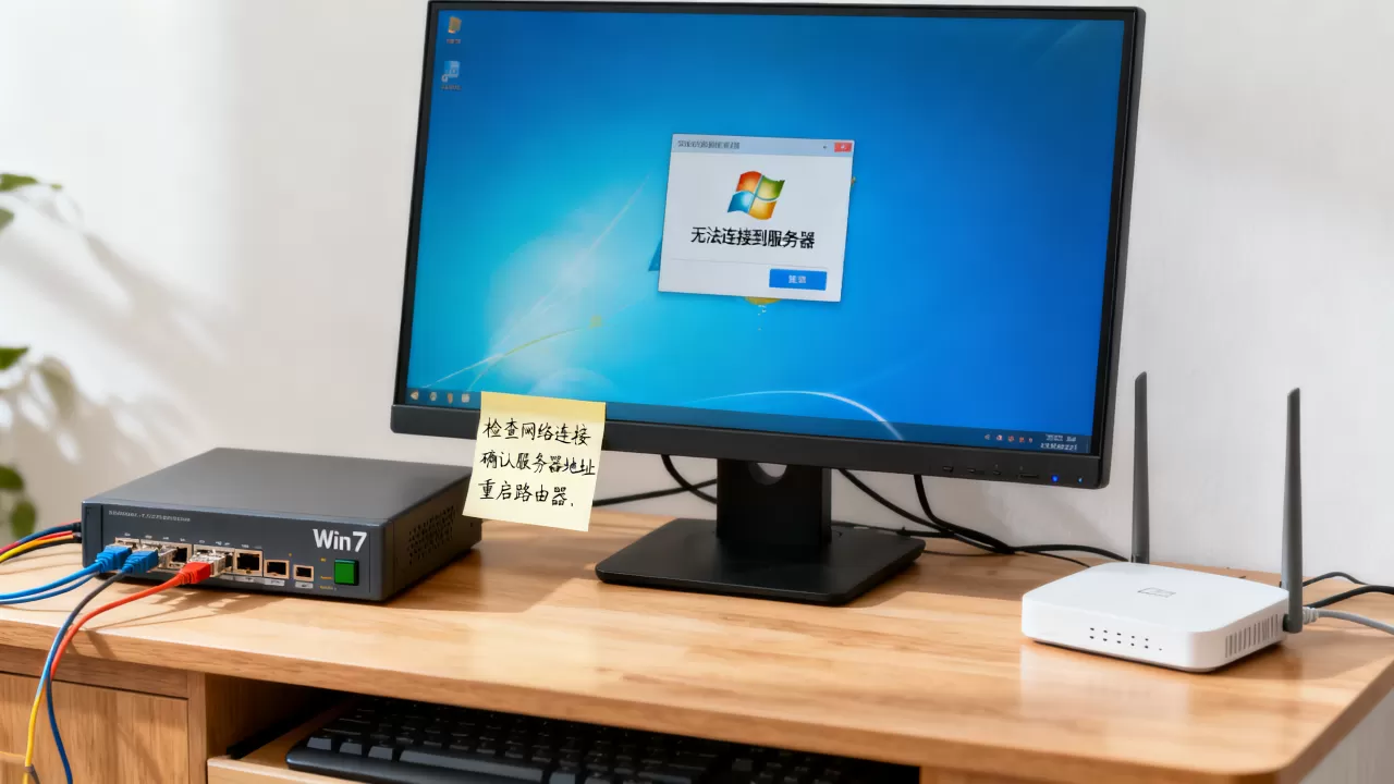 win7服务器连接不上怎么解决,连接失败原因有哪些? win7服务器连接不上怎么解决,连接失败原因有哪些?
