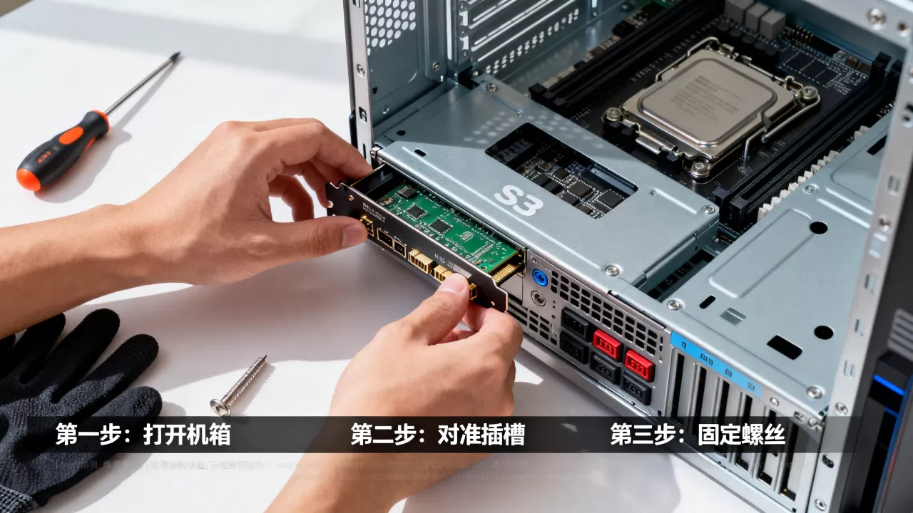 s3服务器怎么给处理器添加采集卡,有哪些安装步骤 s3服务器怎么给处理器添加采集卡,有哪些安装步骤