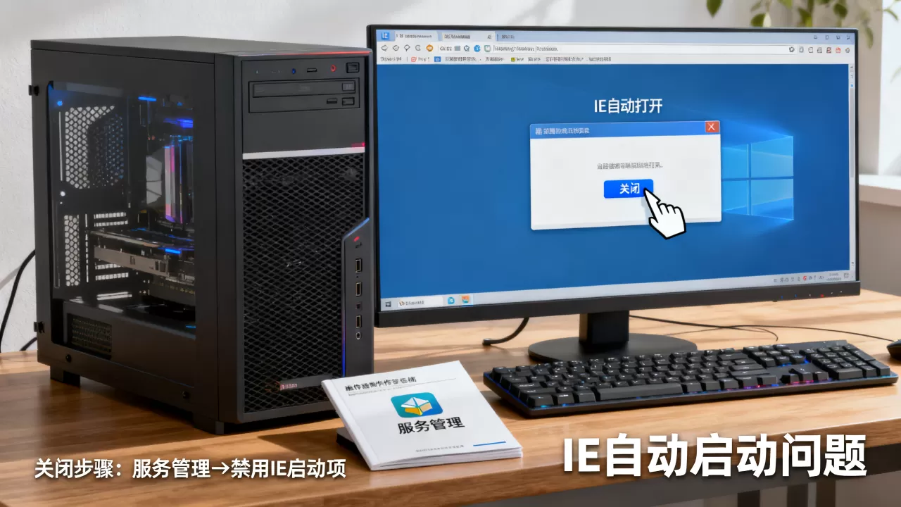 服务器上的IE浏览器为何总是自动打开,怎么彻底关闭? 服务器上的IE浏览器为何总是自动打开,怎么彻底关闭?