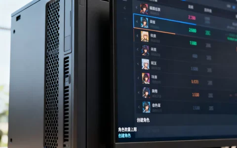 一个服务器能创建几个角色，怎么查看角色数量上限？