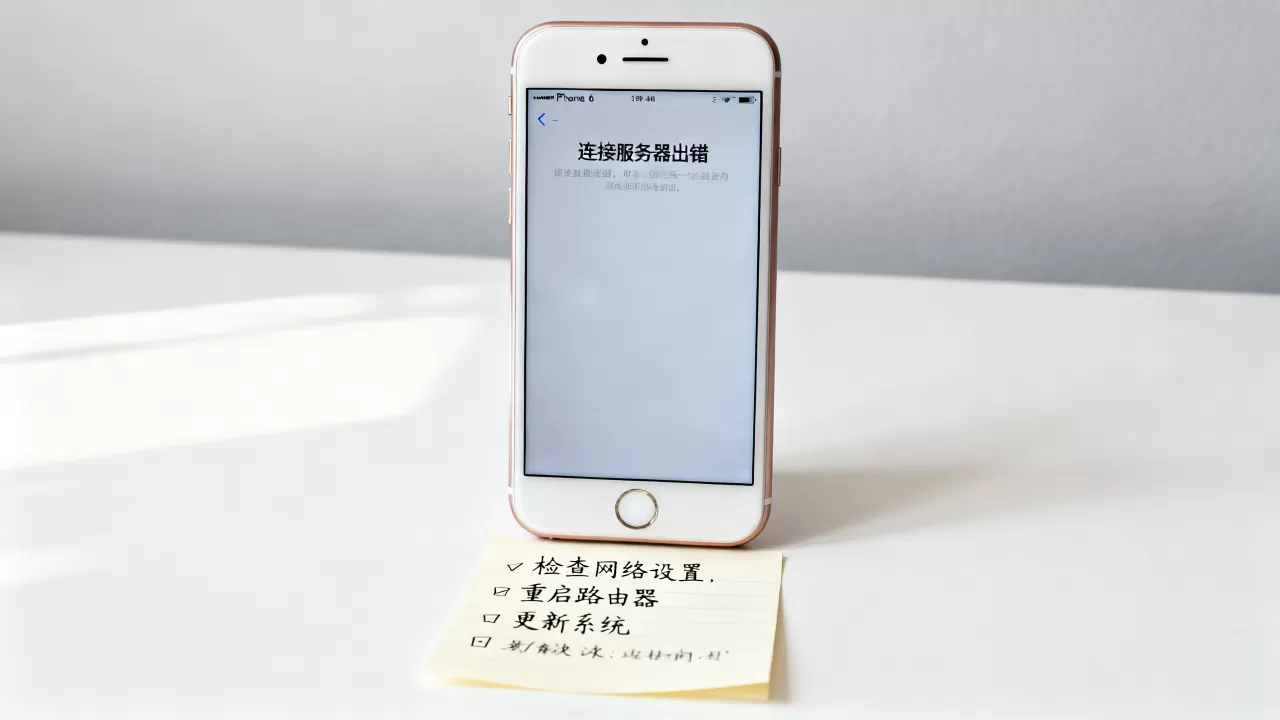 iphone6显示连接服务器出错怎么解决,是什么原因? iphone6显示连接服务器出错怎么解决,是什么原因?