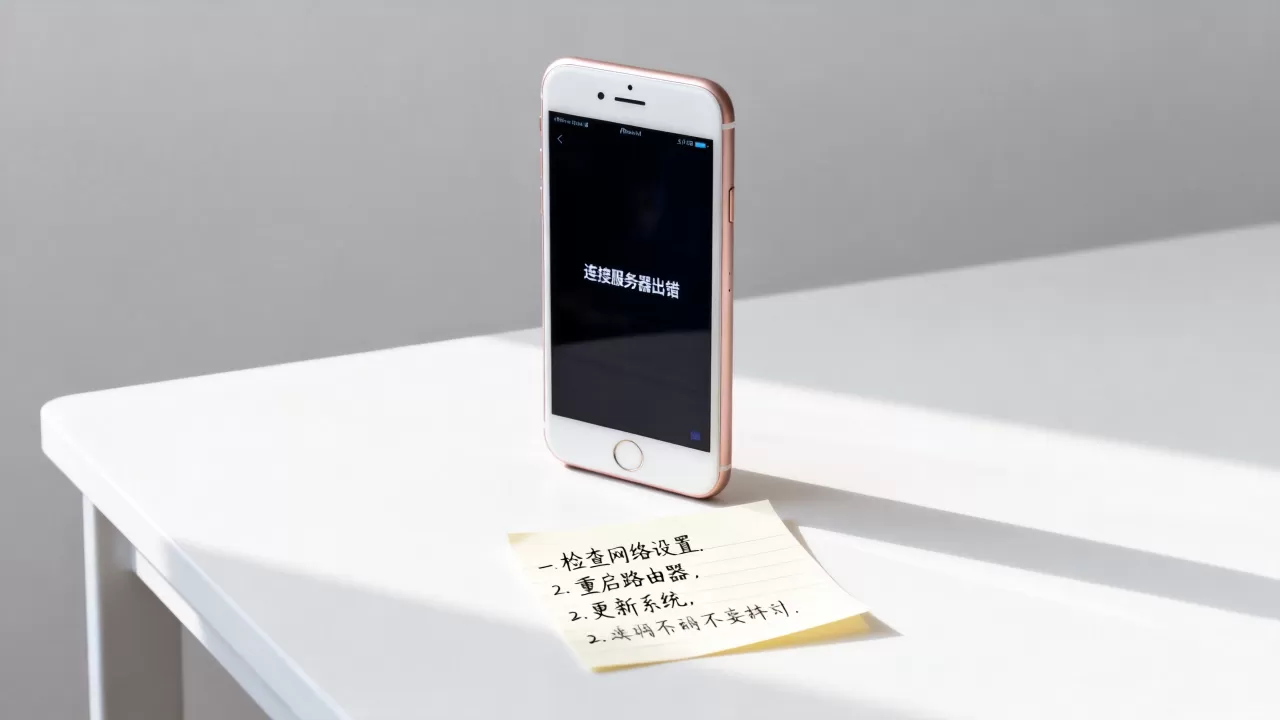 iphone6显示连接服务器出错怎么解决,是什么原因? iphone6显示连接服务器出错怎么解决,是什么原因?