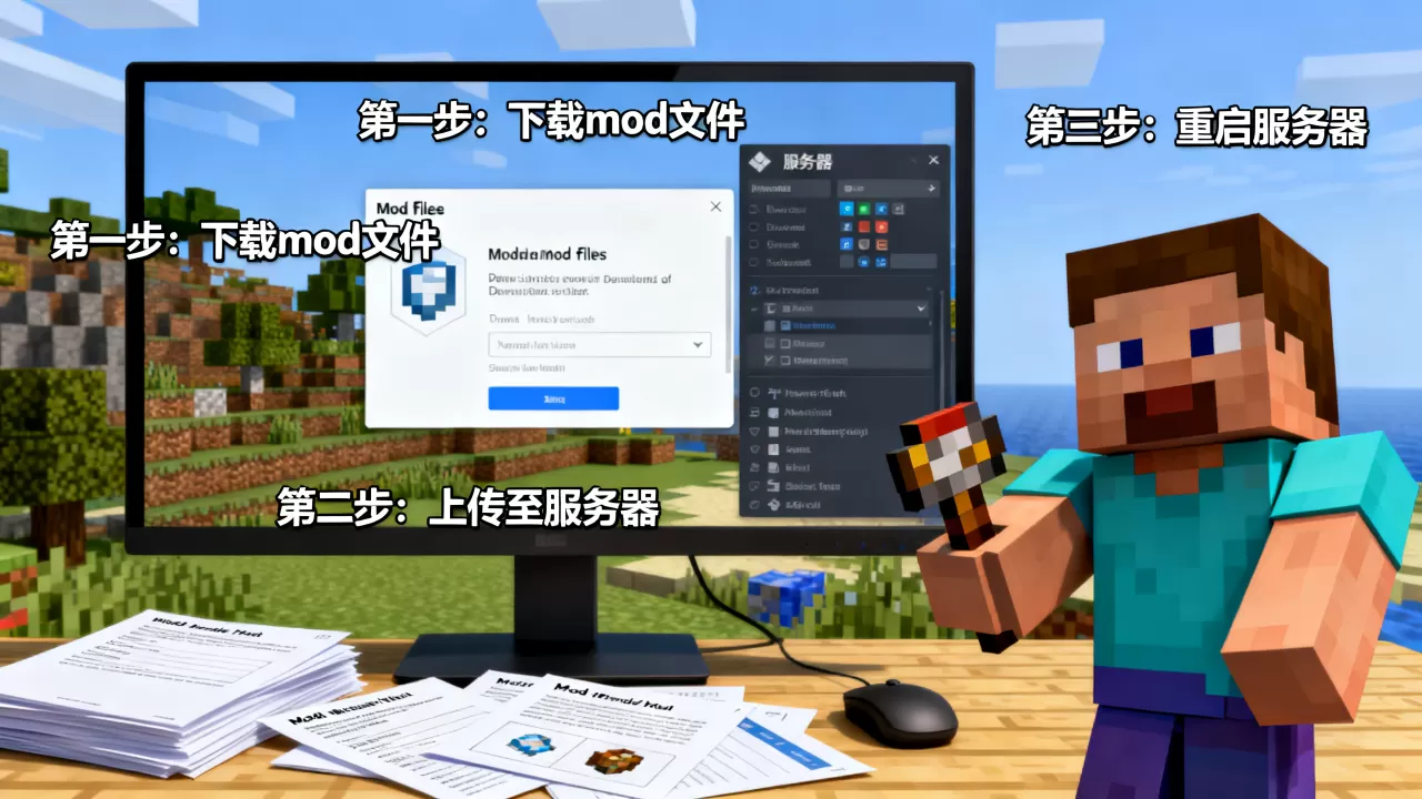 我的世界网易版服务器如何添加mod,有什么方法教程 我的世界网易版服务器如何添加mod,有什么方法教程