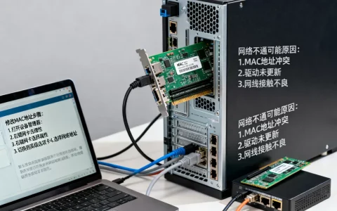 服务器网卡mac地址怎么修改，修改后网络不通是什么原因？