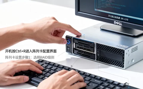 戴尔服务器r210怎么进入阵列卡，阵列卡设置教程有哪些？