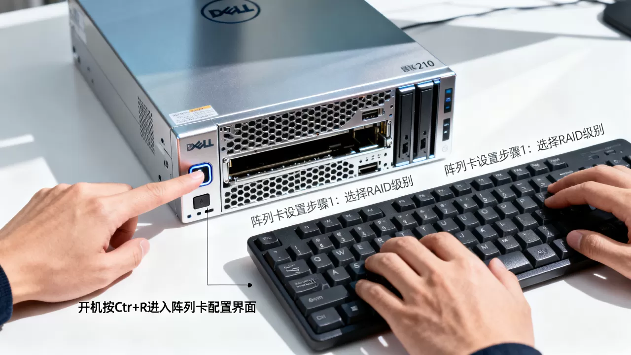 戴尔服务器r210怎么进入阵列卡,阵列卡设置教程有哪些? 戴尔服务器r210怎么进入阵列卡,阵列卡设置教程有哪些?
