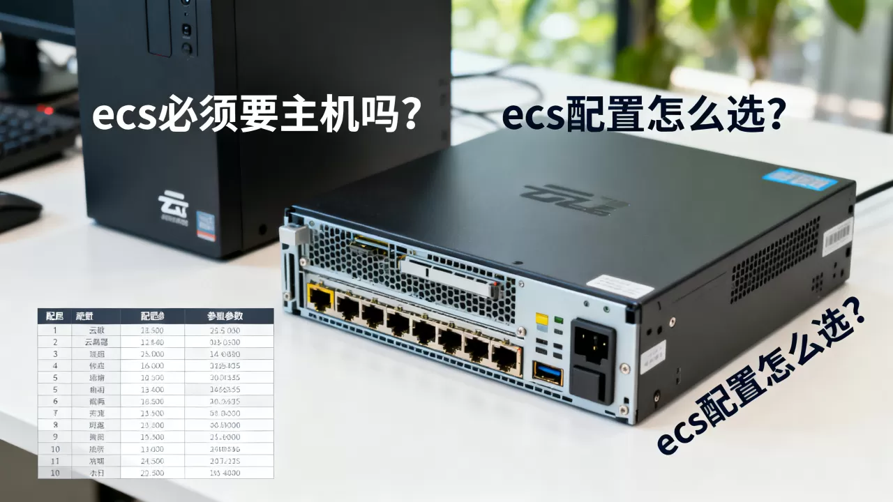 简米云服务器ecs必须要主机吗,ecs配置怎么选? 简米云服务器ecs必须要主机吗,ecs配置怎么选?