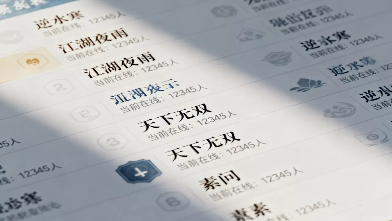 逆水寒都有哪些服务器,逆水寒哪个服务器人最多? 逆水寒都有哪些服务器,逆水寒哪个服务器人最多?