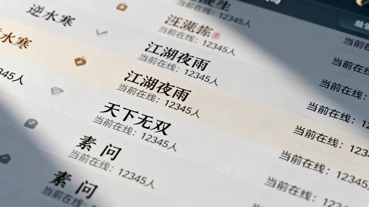 逆水寒都有哪些服务器,逆水寒哪个服务器人最多? 逆水寒都有哪些服务器,逆水寒哪个服务器人最多?