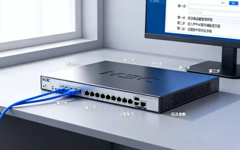 h3c企业路由器怎么做pppoe服务器，配置步骤是什么