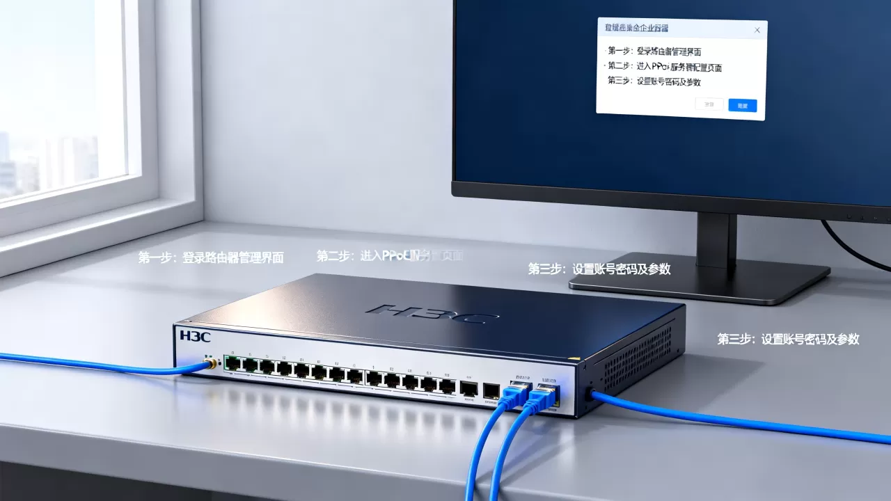 h3c企业路由器怎么做pppoe服务器,配置步骤是什么 h3c企业路由器怎么做pppoe服务器,配置步骤是什么