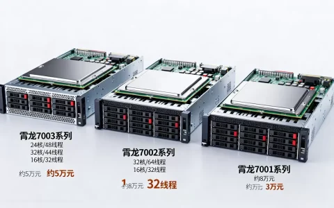 霄龙芯片服务器有哪些主流型号？,性能与价格对比如何？