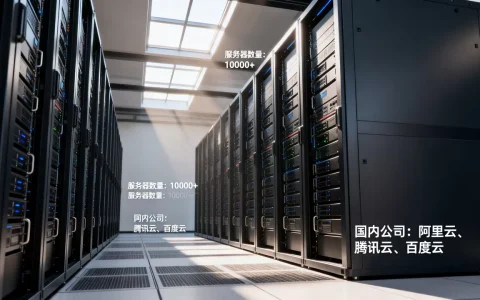 拥有1w服务器的公司有多少，国内哪些公司服务器超万台？