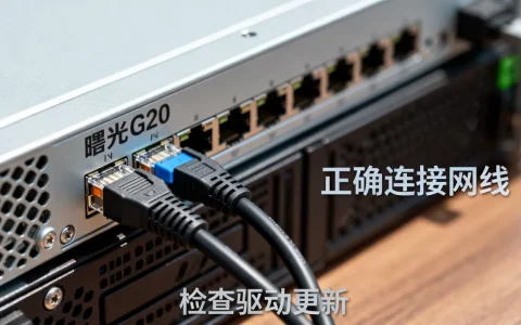 曙光服务器g20网卡怎么设置才正确，有哪些注意事项？