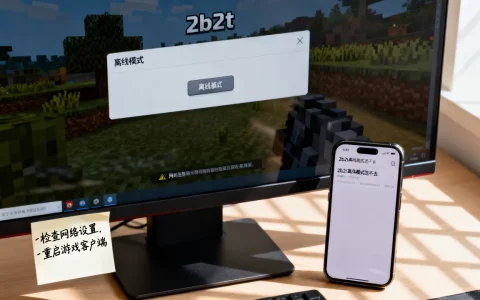 2b2t怎么进入离线模式？，2b2t离线模式进不去怎么办？