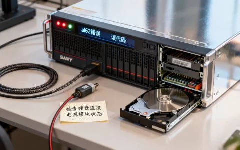 三洋服务器报al62错误如何处理，是什么原因导致的？