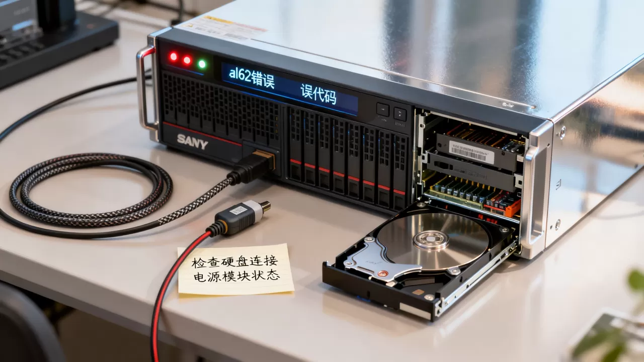 三洋服务器报al62错误如何处理,是什么原因导致的? 三洋服务器报al62错误如何处理,是什么原因导致的?