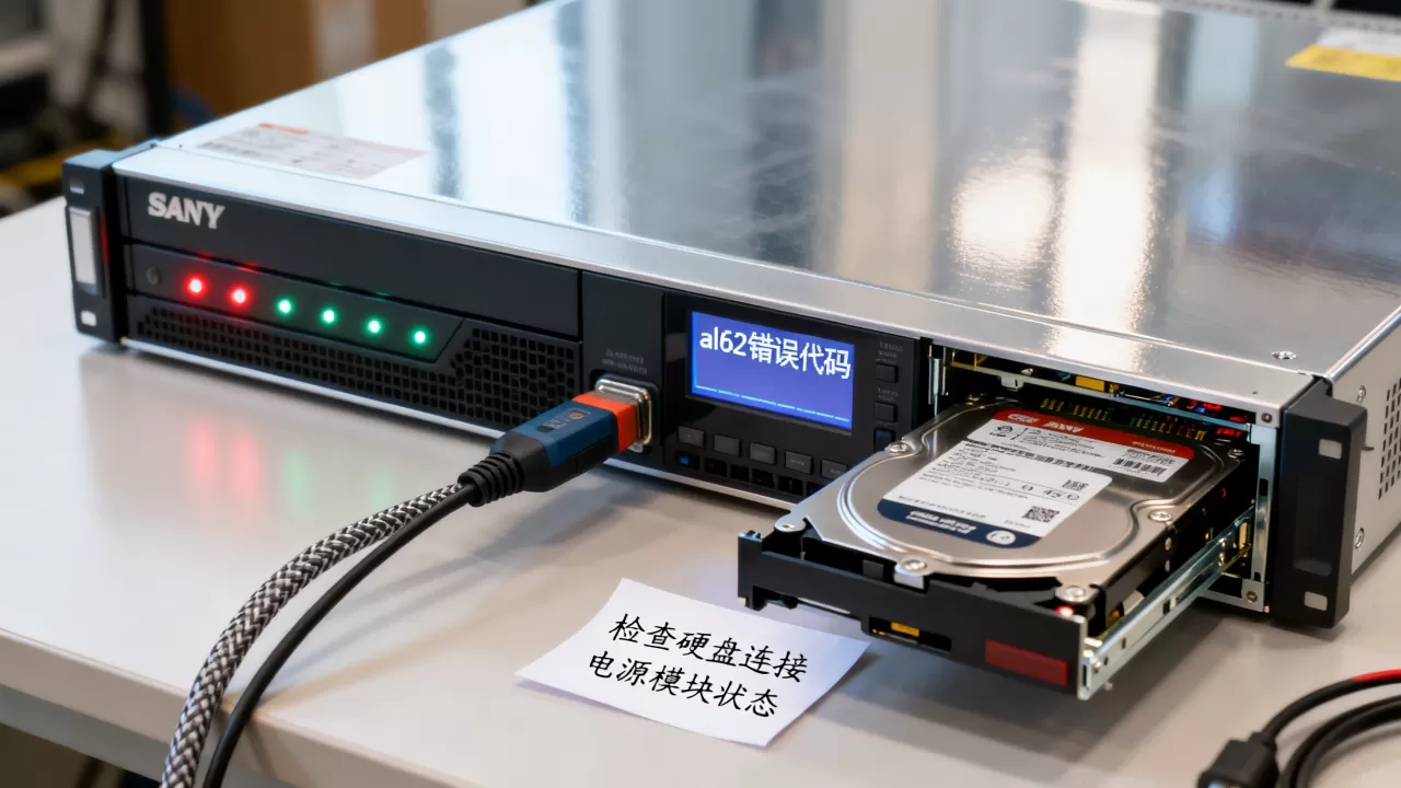 三洋服务器报al62错误如何处理,是什么原因导致的? 三洋服务器报al62错误如何处理,是什么原因导致的?