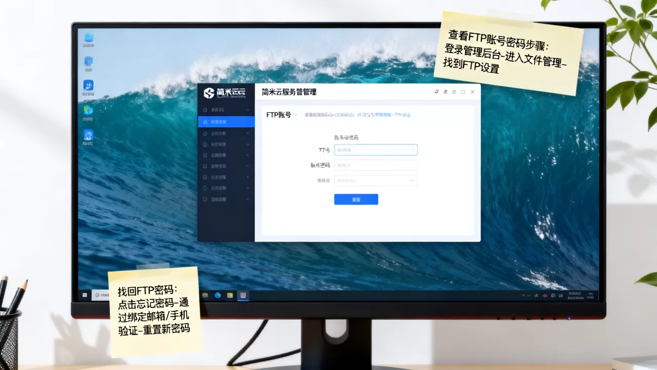 简米云服务器怎么看FTP账号密码,FTP密码忘了如何找回 简米云服务器怎么看FTP账号密码,FTP密码忘了如何找回