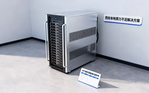 西安本地算力不够怎么办，GPU服务器租用多少钱一个月？