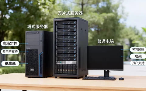 数据机服务器有哪些类型，服务器和普通电脑有什么区别？