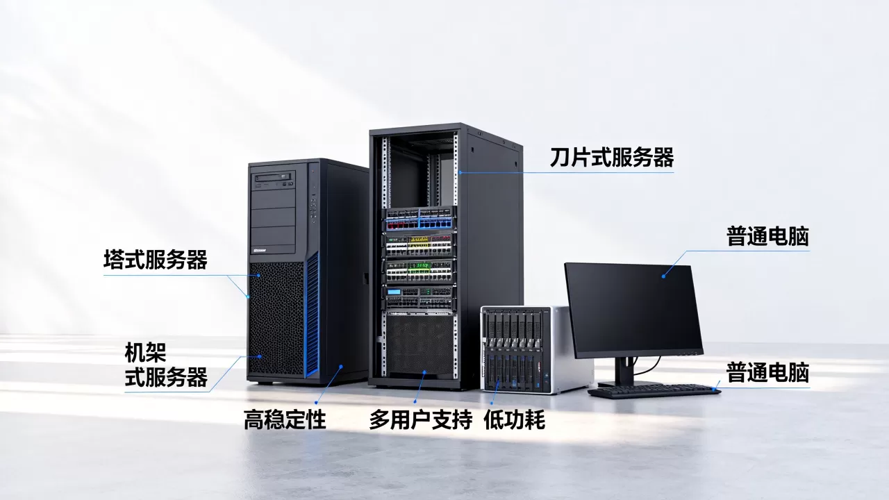 数据机服务器有哪些类型,服务器和普通电脑有什么区别? 数据机服务器有哪些类型,服务器和普通电脑有什么区别?