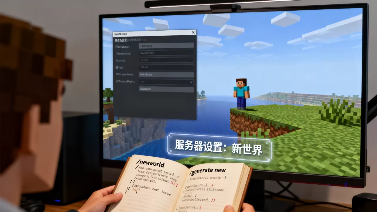 我的世界直连服务器怎么开新世界,服务器开新世界的指令有哪些 我的世界直连服务器怎么开新世界,服务器开新世界的指令有哪些