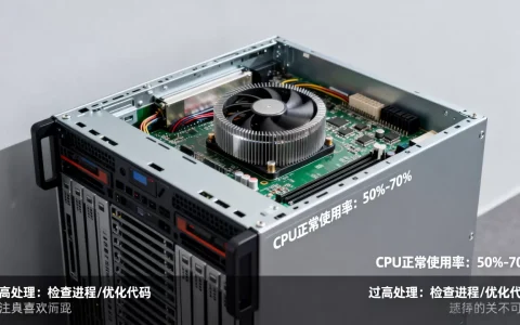 服务器CPU保持多少算正常，CPU占用率过高怎么办？