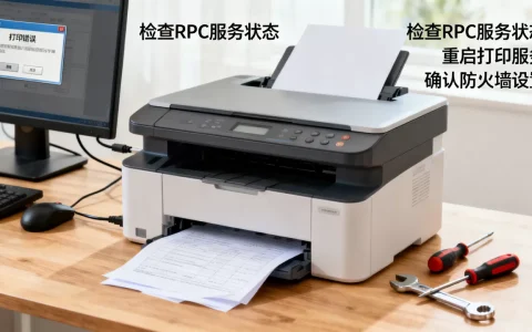 打印提示rpc服务器不可用咋回事，怎么修复打印服务？
