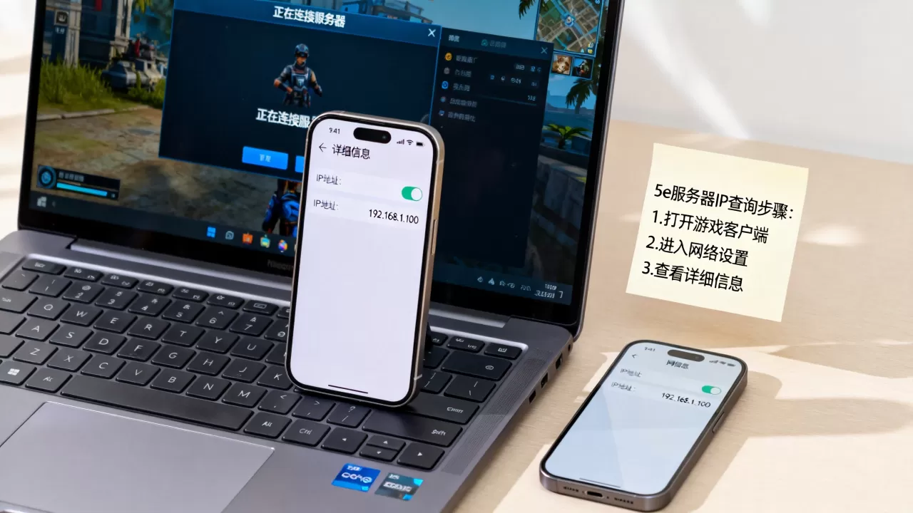 怎么查看自己打的5e服务器ip,查询方法是什么 怎么查看自己打的5e服务器ip,查询方法是什么