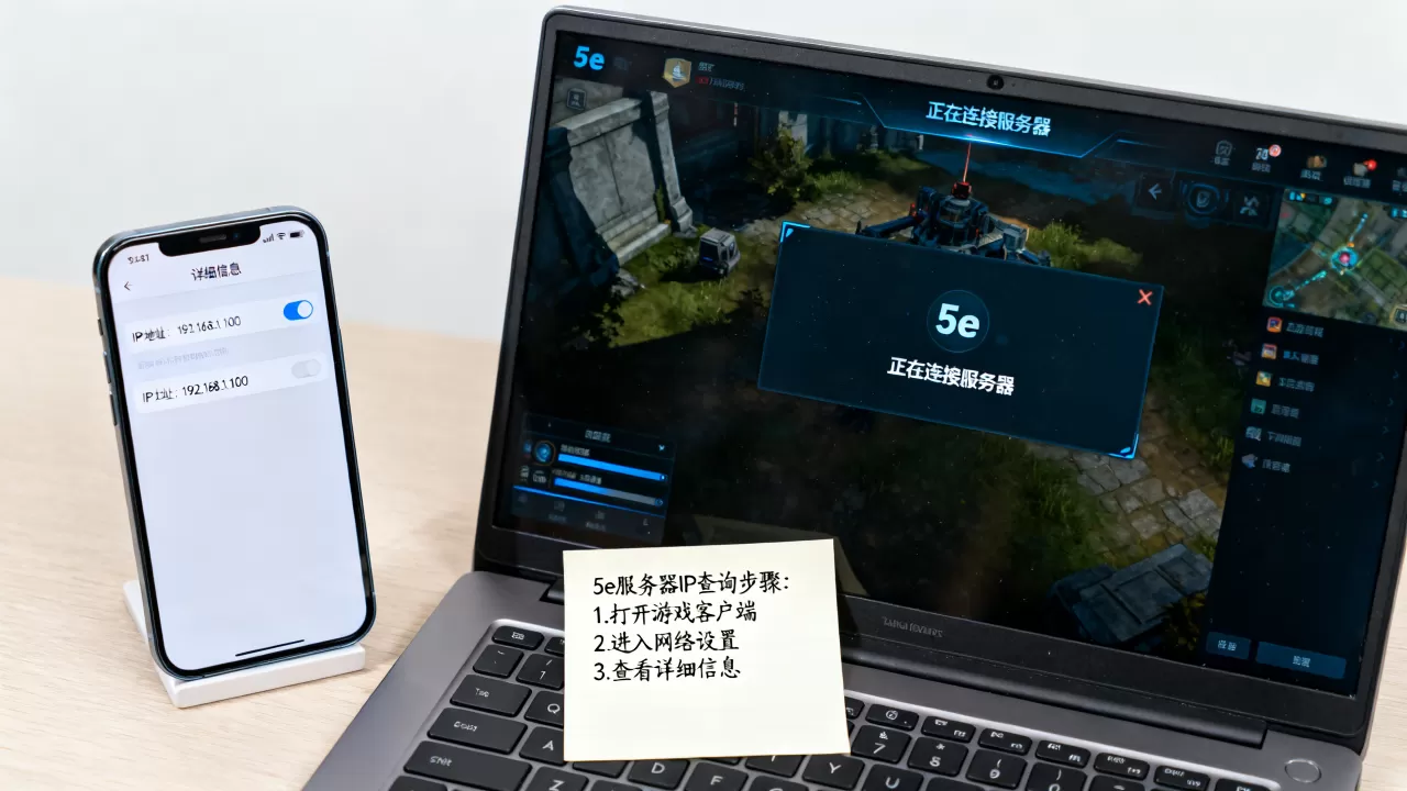怎么查看自己打的5e服务器ip,查询方法是什么 怎么查看自己打的5e服务器ip,查询方法是什么